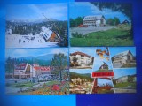 HOPCT LOT 2244 PREDEAL -JUD BRASOV-4 CARTI POSTALE-CIRCULATE