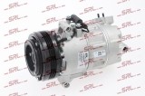 Compresor AC nou BMW Seria 3 E46 06, X3 E83 11, Z4 E85/86 09, motor: 2.0 d, tip Calsonic: CSV613C; Cabrio, Diam. fulie 110, SRLine, 64526905643;
