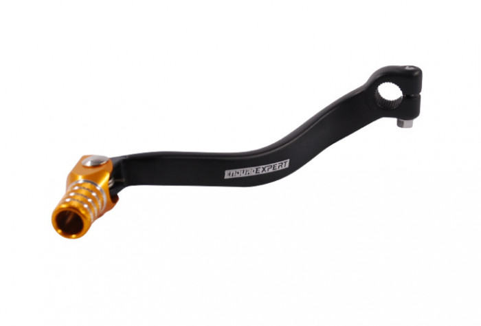 Pedala schimbator Suzuki DRZ 400 00- 16 black gold Enduro Expert ASC49BKEE