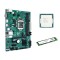 Placa de Baza Second Hand Asus PRIME H310M-DASH, Socket 1151v2, mATX + Procesor Intel Core i3-8100 3.60GHz + SSD NVME M.2 256GB NewTechnology Media