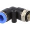 Racord push-in unghiular G 1/8 PBT