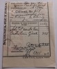 Chitanta , administratia mosie , 1942