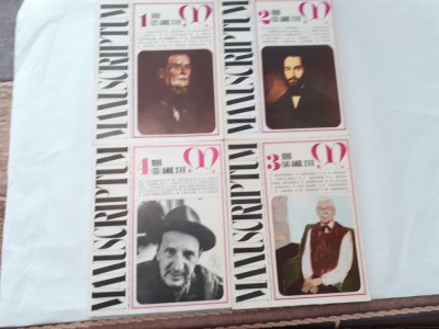 MANUSCRIPTUM 1-4 /1986 COMPLET foto