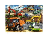 Puzzle calsic - Vehicule de constructii - 100 piese | Ravensburger