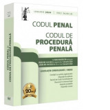 Codul penal si Codul de procedura penala: ianuarie 2024. Editie tiparita pe hartie alba - Dan Lupascu