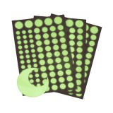 Cumpara ieftin Set Buline si Luna Fosforescenta,210 Piese, 4 Dimensiuni cu Iluminare Indelungata, Autoadeziv, Premium, CBD CORAL BEST DEALS Fosforescent 2 cm 2 cm 2