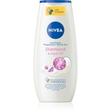 NIVEA Diamond &amp; Argan Oil gel calmant pentru dus 250 ml