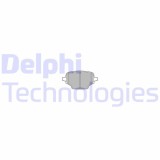 Set placute frana spate DELPHI, Citroen Berlingo, 2018-, Opel Combo (X19), 2018-; Peugeot Partner, 2018-, Rifter, 2018-, spate; puntea spate; Echipam