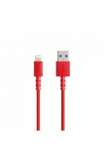 Cablu de date Anker PowerLine Select+ USB - Lightning 0.91m Red foto