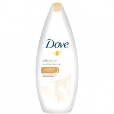 Gel de dus Dove Silk Glow, 250 ml