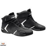 Cumpara ieftin Ghete pentru scuter - motocicleta Roadster barbati All Season Ixon model Gambler WP MS culoare: negru/alb (100% waterproof) 47