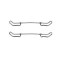 Set accesorii placute frana Fiat; Ford; Suzuki, punte Fata, restrictii producator : ATE, TRW