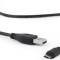 CABLU alimentare si date GEMBIRD, pt. smartphone, USB 2.0 (T) la Micro-USB 2.0 (T), 1.8m, negru, &quot;CC-USB2-AMmDM-6&quot; (timbru verde 0.08 lei)