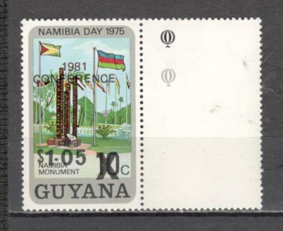 Guyana.1981 Conferinta ptr. viitorul Namibiei-supr. GG.61 foto