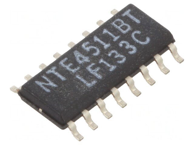 Circuit Integrat Digital CMOS 1 Canal 4 Intrări SMD SO16 3-10V 55-125&deg;C