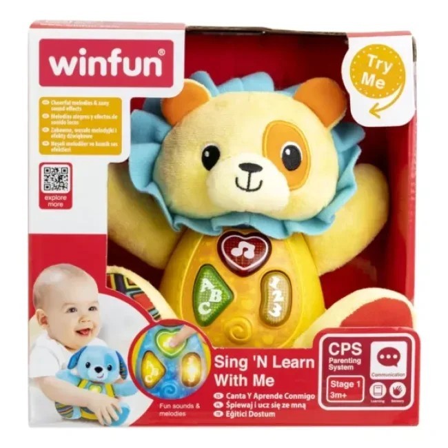 WINFUN CANTA SI INVATA CU LEUL CAESAR