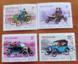 NEW-ZEELANDA-1984-'MASINI VECHI'' SET COMPLET 4V.-stampilate-MNH-Vezi-Scan