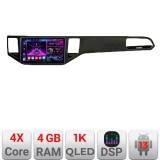 Navigatie VW Golf Sportsvan 2016-2021 A-sportsvan 4+64 InCell Display 1K Android Waze USB Navigatie Internet Youtube Radio