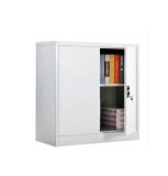 Fiset metalic Premium 1 polita+baza, 90x60x40 mm, vopsit gri, 50 kg/polita, inchidere 3 puncte, neasamblat, PLUS