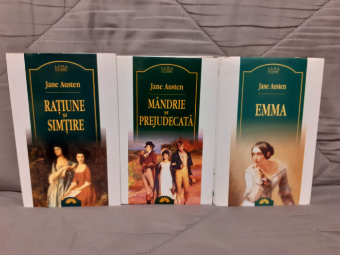 MANDRIE SI PREJUDECATA/RATIUNE SI SIMTIRE/EMMA-JANE AUSTEN (3 VOL) CARTONATE