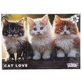 Puzzle Witty Puzzlezz, Cat Love, 35 piese