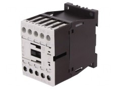 Contactor 3P NO 24VDC 9A cu 3 Contacte Auxiliare foto
