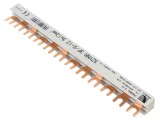 Bară colectoare 12mm&sup2; 3 Poli 400V 80A tip pieptene PVC