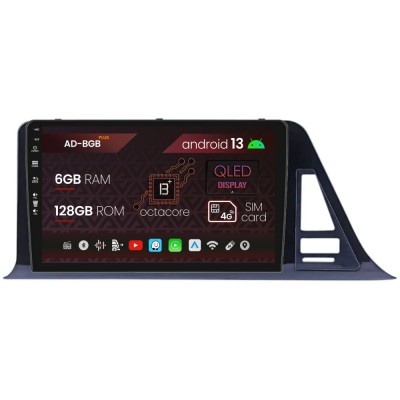 Navigatie Toyota C-HR (2016-2020), Android 13, B-Octacore 6GB RAM + 128GB ROM, 9 Inch - AD-BGB9006+AD-BGRKIT073 foto