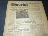 ZIARUL SPORTUL 11 NOIEMBRIE 1983