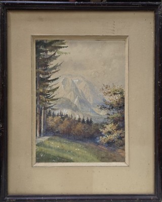 Hans Aescher (19)05 - Vedere spre Caraiman foto