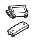 Set maner pentru suportul de biciclete Menabo Naos