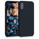 Husa pentru Apple iPhone X / iPhone XS, Silicon, Albastru, 46313.186, Carcasa, Kwmobile