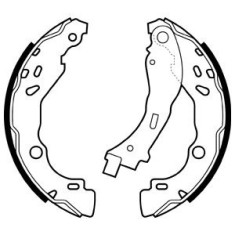 Set saboti frana MERCEDES CITAN Tila-Auto (415) (2012 - 2016) KRIEGER 0950007002