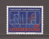 Luxemburg 1987 - A 50-a aniversare a T&acirc;rgului Internațional de la Luxemburg, MNH, Nestampilat