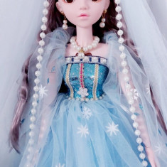 Papusa BJD cu articulatii mobile Princess Elsa