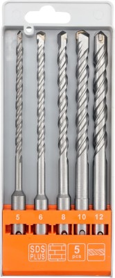 Set 5 burghie cu prindere SDS plus pentru beton 5 mm-12 mm STHOR foto
