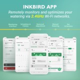 Cumpara ieftin Programator de irigare WiFi Inkbird IIC-600-WIFI, controler sprinklere 6 zone, monitorizare app, reglaj sezonier