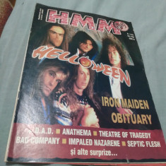 REVISTA HMM SUPLIMENT AL REVISTEI ROCK LICEENII NR.5 1998