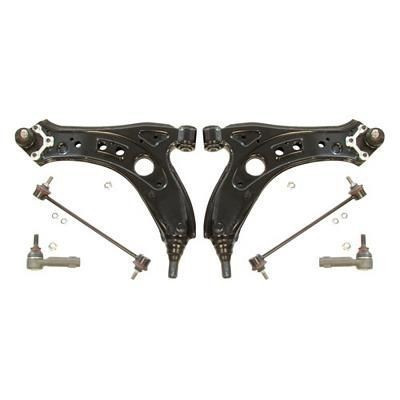 Kit brate suspensie / directie VW Polo 9N (10.2001 - 01.2012) - 6 piese QWP WSS1010 foto