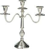 Sfesnic argintiu decorativ 30 cm, model elegant, mix de designuri