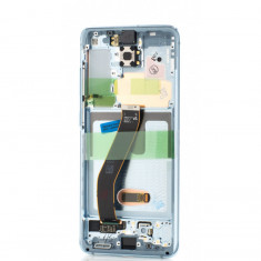 Display Samsung Galaxy S20, G980F, S20 5G, G981F, Cloud Blue, Service Pack OEM