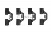 Set accesorii, placute frana RENAULT AVANTIME (DE0_) (2001 - 2003) BOSCH 1 987 474 253
