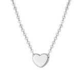 Cumpara ieftin Colier din Argint 925 , zPure Heart, , Pandantiv Inima Minimalista