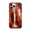 Husa compatibila cu Apple iPhone 13 model Antelope Canyon, Silicon, TPU, Viceversa, Transparent, Carcasa