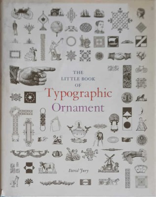 THE LITTLE BOOK OF TYPOGRAPHIC ORNAMENT-DAVID JURY-255784 foto