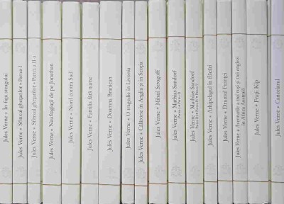 OPERE 17 VOLUME, JULES VERNE, EDITURA ERC PRESS-JULES VERNE-237977 foto