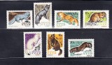 A12 S5 6 - Timbre foarte vechi - fosta URSS - animale salbatice cu blana, Fauna, Nestampilat