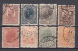 ROMANIA 1918/19 LP 71 REGELE CAROL I MOLDOVA SERIE STAMPILATA
