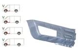 Treapta interior Mercedes Sprinter 209-524, 07.2006-10.2013 , Vw Crafter (2e), 12.2005-04.2017, fata, Stanga, sub usa fata