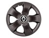 Set 4 capace roti Bis Negru R14 pentru gama auto Renault, Autohelix MSA